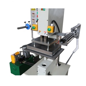 Hydraulic Hot Foil Stamping <b>Machine</b> 220V New & Used Condition Plastic Bucket Bottle Paper Bag Gilding <b>Label</b> Printer - Product Image 4