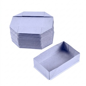 Foldable Eco-Friendly Material Paper Cardboard <b>Box</b> With Customizable Styles for Storing <b>Cookies</b> Cupcakes and Other Food Items - Product Image 1