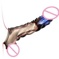 Meistverkauftes Transparentes Mace-Vibrationsset für Männer mit Kristallen, Softcore-Paarspielzeug, Sexspielzeug mit starkem Komfort