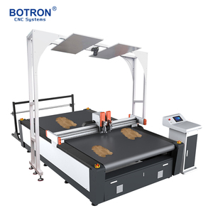 Kỹ thuật số phẳng CNC dao động dao tự động chính hãng da máy cắt với Máy quét máy ảnh - Product Image 1