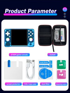 2025 <span class=keywords><strong>Console</strong></span> di gioco portatile 4 pollici IPS schermo 64GB XF40H 4000mAh Long batteria XF40H WiFi palmare giocatore di gioco - Product Image 6