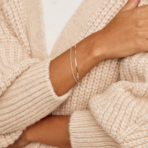 Gemnel fashion jewelry <span class=keywords><strong>bracciale</strong></span> cz a catena <span class=keywords><strong>sottile</strong></span> da tennis in argento placcato <span class=keywords><strong>oro</strong></span> 18 carati 925 - Product Image 5