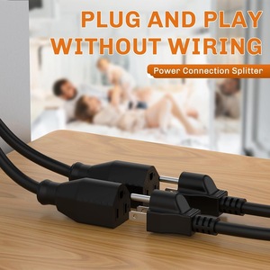 Integrated Outdoor <b>Extension</b> Socket 125V IP66 Waterproof ABS Power Outlet Box With <b>Usb</b> Port - Product Image 5