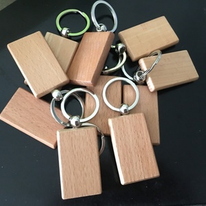 Oneway Wholesale Promotional Souvenir <b>Gift</b> Key Chain Custom Personalized Engraved Logo Blank Wooden Keychain - Product Image 2