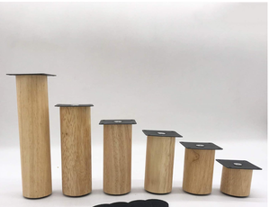 ขาเฟอร์นิเจอร์ทรงกรวยไม้บีชสไตล์มิดเซ็นจูรี่ขายส่ง สำหรับเก้าอี้ โซฟา DIY เปลี่ยนทดแทน - Product Image 2