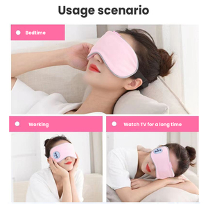 <span class=keywords><strong>OEM</strong></span> Smart Electric <span class=keywords><strong>Eye</strong></span> <span class=keywords><strong>Massager</strong></span> com calor e vibração Carregamento magnético Fabricante direto - Product Image 4