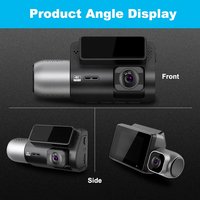 Caméra de voiture cachée 1080P HD double objectif, caméra DVR pour Volkswagen, WiFi, vision nocturne super performante, caméra de tableau de bord avant/arrière, 1 an