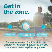 Chewing-gum Énergisant : Complément Nutritionnel avec Caféine, L-Théanine et Vitamines B – OEM/ODM pour la Nutrition Quotidienne des Adultes