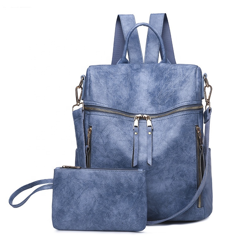 Compra Venta Al Por Mayor Nueva Versión Coreana Moda Simple Doble Espalda  Mini Niña Ocio Cremallera Mochilas Bolsos Bolsos Barato | Entrega Rápida Y  Calidad | Es.Dhgate