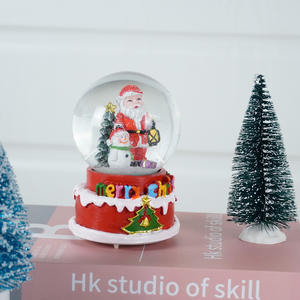 <strong>Wholesale</strong> Led Musical Resin Christmas Scene Crystal Water <strong>Snow</strong> <strong>Globe</strong> for Christmas Gift and Decoration - Product Image 4