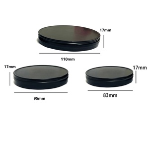 Boîte d'emballage ronde en métal pour produits de beauté, fond de teint, maquillage, pommade, boîte en fer scellée avec filetage - Product Image 2