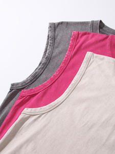 Chaleco sin Mangas para Hombre, 230 g/m², con Logotipo Personalizado, de Algodón Lavado al Ácido, de Alta Calidad, Diseño Estampado de Punto, Estilo Holgado - Product Image 5