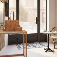 Sacs à main d'hiver pour femmes en PU brodé avec fermeture éclair, doublure en polyester, USB, grande taille
