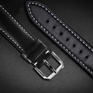 Montre mécanique automatique pour homme SM1004, cadran squelette complet, acier inoxydable 316L, bracelet en cuir, mouvement Miyota. - Product Image 3