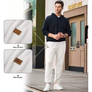 2025 <b>Men's</b> Casual Tapered <b>Joggers</b> Gym Pants Pockets Stretch Waist Drawstring Waffle Sweatpants Anti-Wrinkle Pleat Colored - Product Image 1