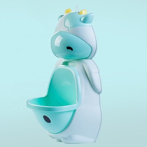 Pot de toilette pour bébé garçon, design vache de dessin animé, urinoir, entraîneur de <span class=keywords><strong>pipi</strong></span>, pot de toilette mural, support d'apprentissage de la propreté - Product Image 4