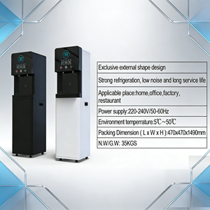 Distributeur d'eau chaude et froide commercial grande capacité avec filtration UF à cinq étapes, certifié CE, économe en énergie, triple température - Product Image 3