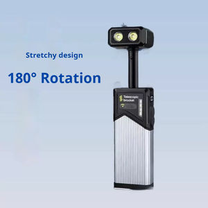 Lampe de camping multifonctionnelle pour l'extérieur avec tête orientable à 180° °   Lumière d'entretien magnétique à rotation horizontale et à <span class=keywords><strong>suspension</strong></span> extensible - Product Image 2