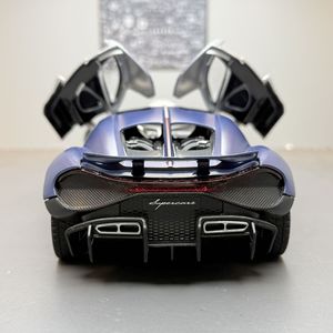 Modelo de Coche de Aleación 1:24, Coche Deportivo Tourbillon con Sonido y Luces, Juguete para Niños, Modelo de Coche Decorativo con Efecto de Luz, Regalo Duradero - Product Image 6