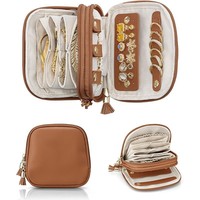 Sac de voyage pour bijoux très vendu, petit étui portable pour organiser les bijoux, design simple, pochette de rangement pour bijoux pour les voyages en plein air
