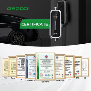 Estación <span class=keywords><strong>de</strong></span> <span class=keywords><strong>Carga</strong></span> Ovrod <span class=keywords><strong>de</strong></span> 32A 7Kw 11Kw 22Kw Tipo 2 para Vehículo Eléctrico, Cargador EV Inteligente <span class=keywords><strong>de</strong></span> <span class=keywords><strong>Carga</strong></span> Rápida Portátil y <span class=keywords><strong>de</strong></span> Pared - Product Image 2