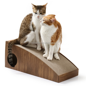 Custom Recycle Corrugated Cardboard <strong>Cat</strong> <strong>Scratcher</strong> Pet Toys with <strong>Catnip</strong> for <strong>Cat</strong> Playing and Scratch Board Function - Product Image 6