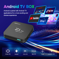 2024 Meilleur boîtier TV Android 4K 8k 2g 16gb Allwinner H313 double Wifi ATV décodeur H313 décodeurs TV