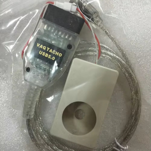 Vagtacho USB Version V 5.0 VAG Tacho Bande Transparente Blanche CD Logiciel L229 - Product Image 1