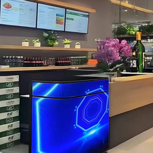 จอแสดงผล LED สำหรับบูธดีเจ P2.5 สำหรับใช้งานภายในอาคาร ความละเอียดพิกเซล 2.5 มม. สีฟ้าอ่อน พร้อมขาตั้งพื้น 178 °   มุมมองการมองเห็น ความถี่รีเฟรช 60Hz - Product Image 1