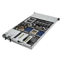 Serveur 1U RS500A-E12-RS12U, processeur unique, jusqu'à 24 DIMM, 16 NVMe, trois emplacements PCIe 5.0, deux M.2, OCP 3.0, deux GPU à emplacement unique