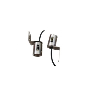 Douille BA15S à baïonnette avec capuchons de lampe sur pied pour <span class=keywords><strong>ampoule</strong></span> automatique en fer élégant AWG #20*15cm Base de lampe - Product Image 2