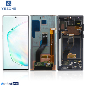 หน้าจอ LCD โทรศัพท์มือถือ OEM สำหรับเปลี่ยนหน้าจอ Samsung Note 10 จอ LCD OLED สำหรับ Samsung Note 10 - Product Image 1