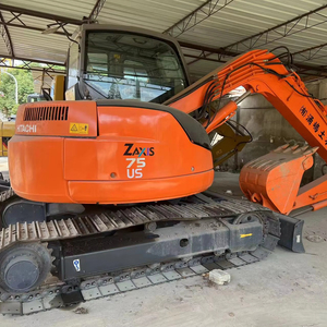 Excavadora usada Hitachi zx75us Precio barato excelente rendimiento Excavadora usada Hitachi para la venta - Product Image 1