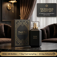 Personnalisation de la fragrance de rose pour une célébration exclusive, 100 ml EDP, marque privée, parfum aromatique longue durée, parfum arabe