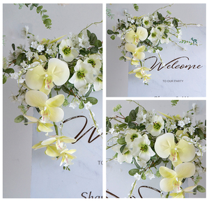 Wholesale <strong>Rustic</strong> <strong>Boho</strong> <strong>Wedding</strong> Arch Coffee Brown Horn Floral Handmade <strong>Decor</strong> for European Vintage Proposal Ceremony - Product Image 2