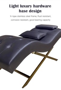 Unirelax - Camilla de Masaje Moderna para Salón de Belleza, Ajustable, en Forma de S, Cama Curva para Tratamientos Faciales y de Pestañas, en Venta - Product Image 4