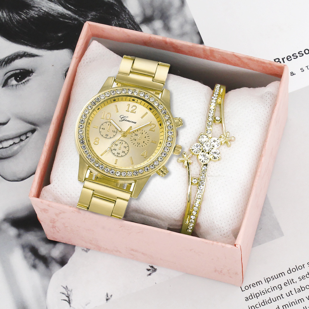 Gold watch bracelet box/3pcs