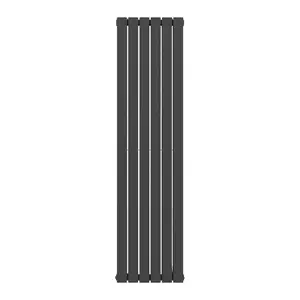 Calentador de habitación negro clásico estilo europeo canal único se puede personalizar radiador de placa de acero