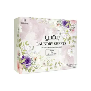 Oem Liquidless Natural Eco-friendly Long Lasting Fragrance Deep Cleaning No Plastic Laundry Detergent Sheets