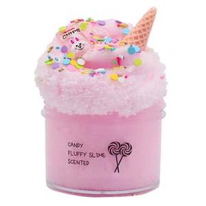 2020 Hot Sale Ice Cream Colorful <b>Magic</b> Changing Fluffy Plastic Clay Slime Colored Clay 3+ - Product Image 2