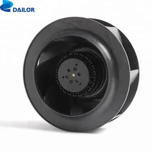 AC external rotor motor powered backward curved centrifugal fan