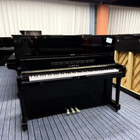   Piano 88 Tuts Keyboard Veneer Kayu Solid Nanmu Hammer Composite Shell Solid Soundboard Performa Profesional Grosir