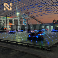 Voitures tamponneuses électriques lumineuses pour enfants Nova Rides – Équipement de parc d'attractions extérieur – Voitures tamponneuses pas chères pour le divertissement