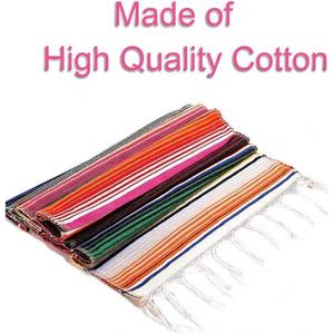 <span class=keywords><strong>Camino</strong></span> <span class=keywords><strong>de</strong></span> <span class=keywords><strong>mesa</strong></span> <span class=keywords><strong>mexicano</strong></span> Selap <span class=keywords><strong>de</strong></span> poliéster/algodón <span class=keywords><strong>de</strong></span> 14 "X 84" tejido a rayas geométricas borla <span class=keywords><strong>de</strong></span> <span class=keywords><strong>mesa</strong></span> ecológica bandera comedor boda - Product Image 3