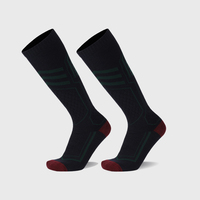 Chaussettes épaisses d'hiver pour la course à pied en plein air, les genoux, les sports de route, le marathon, la course en nylon et l'aéro, avec logo personnalisé, chaussettes de ski de compression