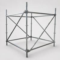Échafaudage modulaire Ringlock en aluminium haute résistance, galvanisé à chaud, pour support de coffrage et coulage de béton en construction