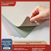 Tapis de table en cuir mousse PVC Daisting double face, résistant à l'abrasion et à l'eau, épaisseur 1,8 mm, largeur 54/55 pouces