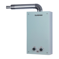 Chauffe-eau instantané au gaz GPL à tirage contrôlé, sans réservoir, 12/14/16/18/20/24L, vente en gros usine