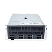 Pabrik Oem server kustom murah 4U prosesor Chassis EATX 8 Bays 11 slot ekspansi PCIe tinggi penuh rak Chassis Server