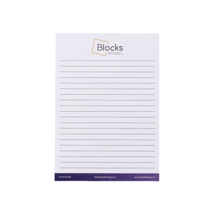 Custom Logo <b>A5</b> A6 Promotional Loose Leaf Memo Pads Personalized Design CMYK Color UV/Lamination Printed <b>Notepad</b> Offset Paper - Product Image 2